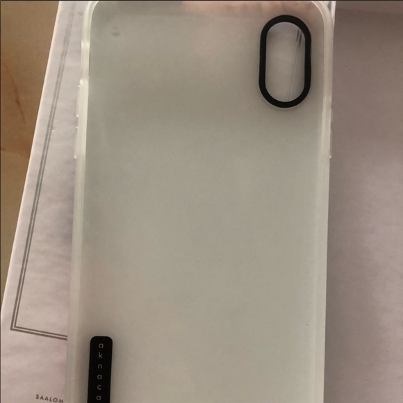 AKNA iPhone X case. BRAND NEW. Floral pattern. - Picture 3 of 3